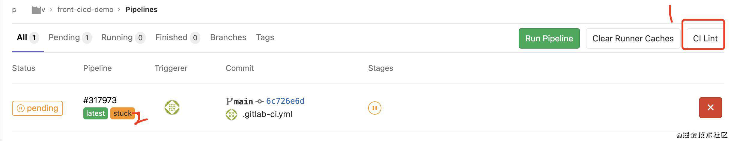 前端自动化部署-.gitlab-ci.yml配置