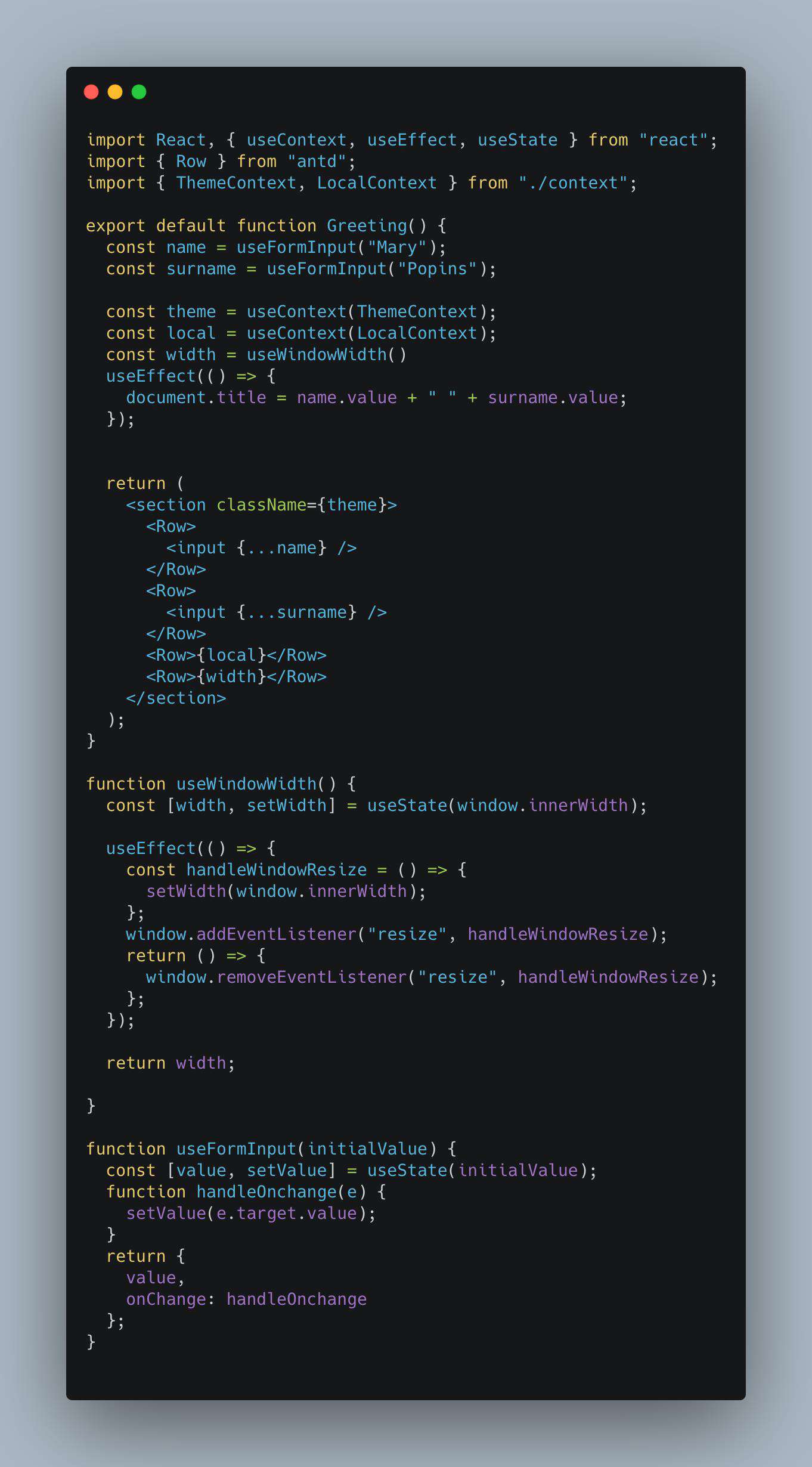 react hook是什么以及解决了哪些问题？
