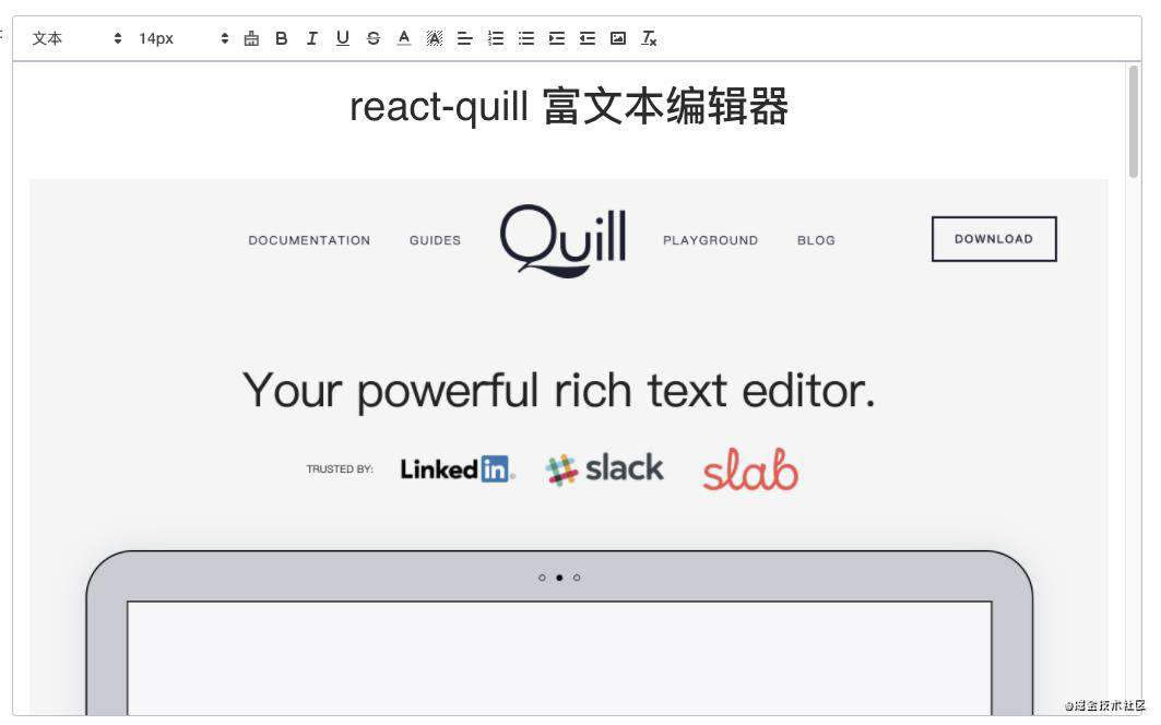 react-quill 富文本编辑器&采坑