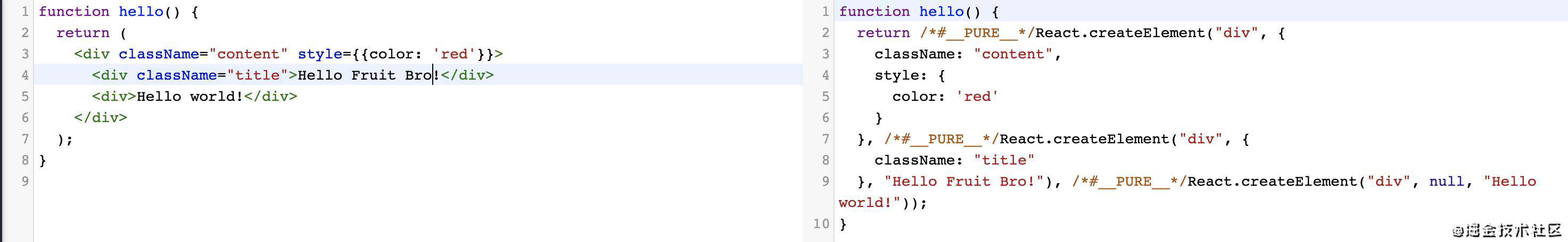 React中的Virtual DOM
