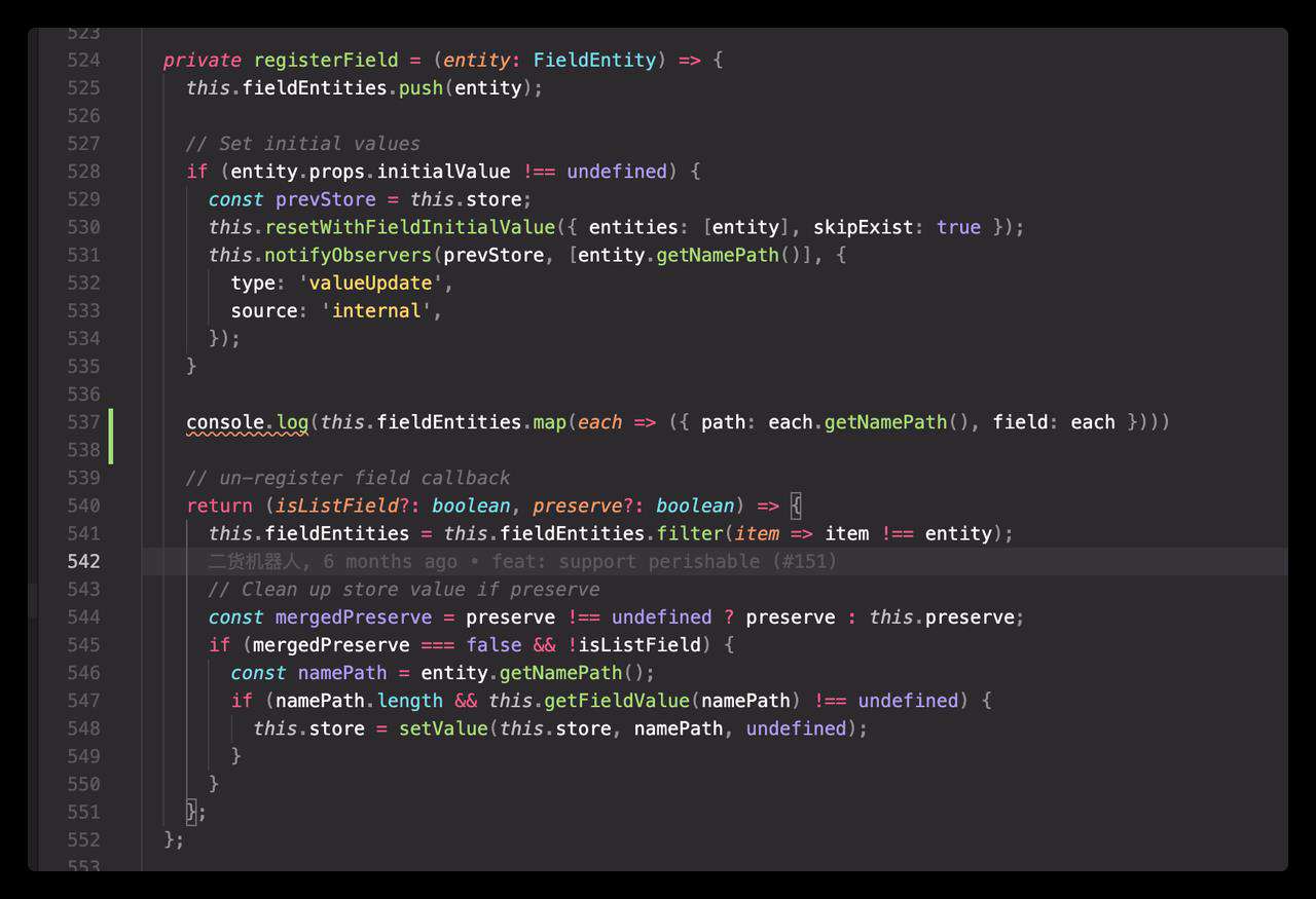 React 表单源码阅读笔记