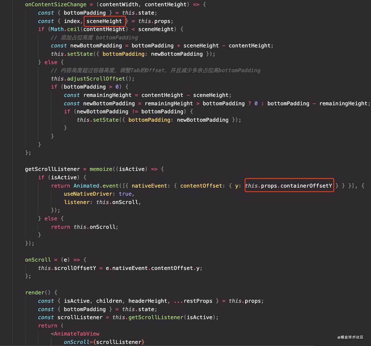 React-Native实现头部滑动，TabBar吸附的TabView