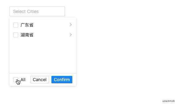 如何开发一个 Antd 级联多选控件