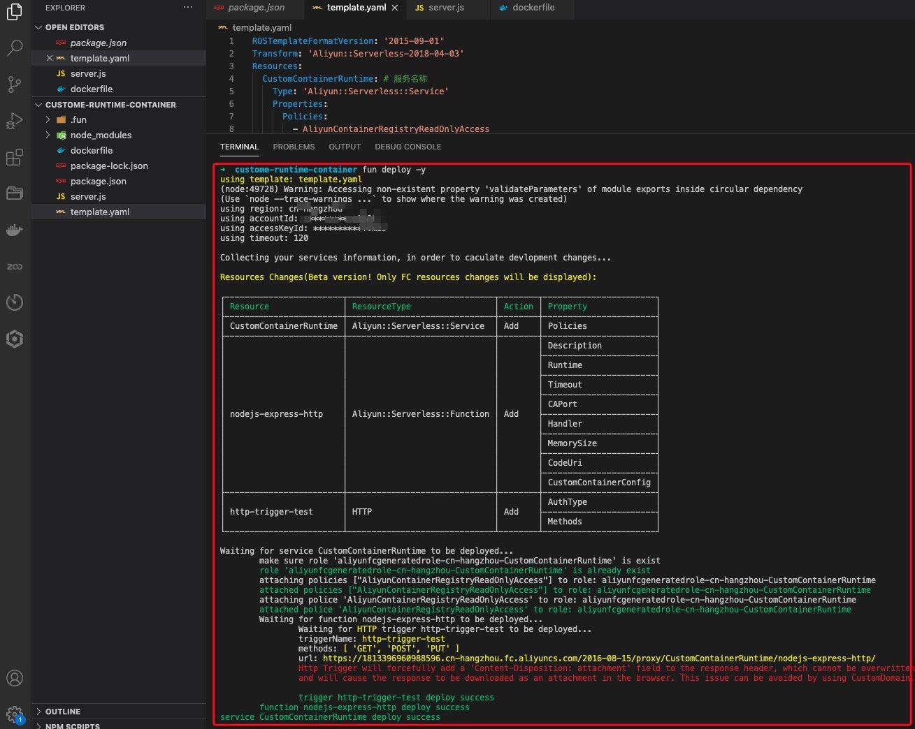 Serverless Custom (Container) Runtime