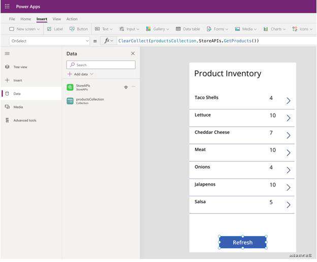 使用Azure API Management，Functions ，Power Apps和Logic App构建应用