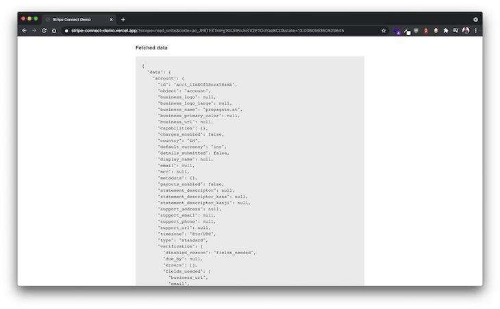 使用Next.js开始使用Stripe Connect