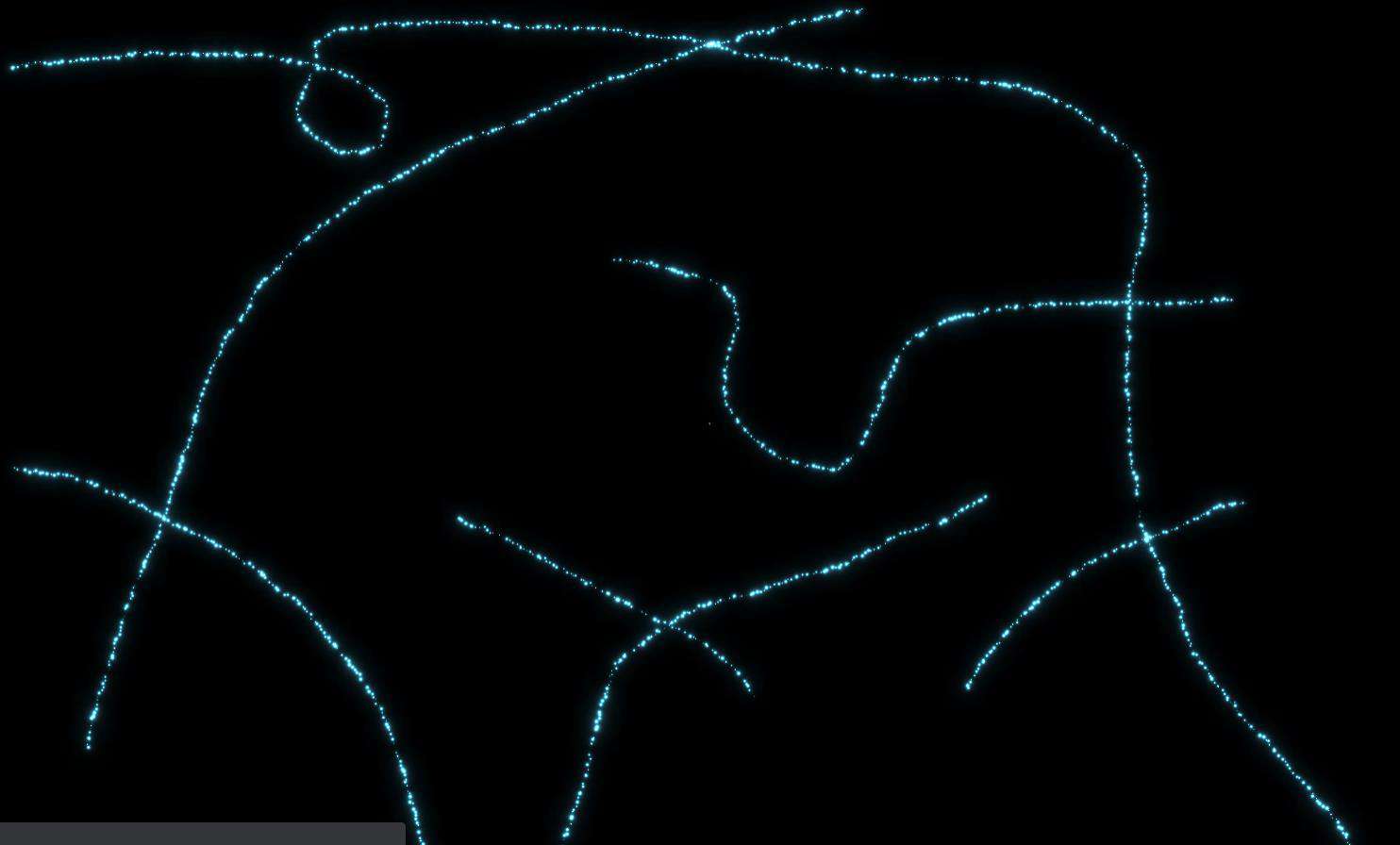 three.js 实现炫光路径粒子动画效果｜牛气冲天新年征文