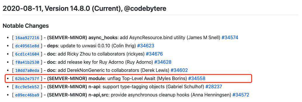 top-level await