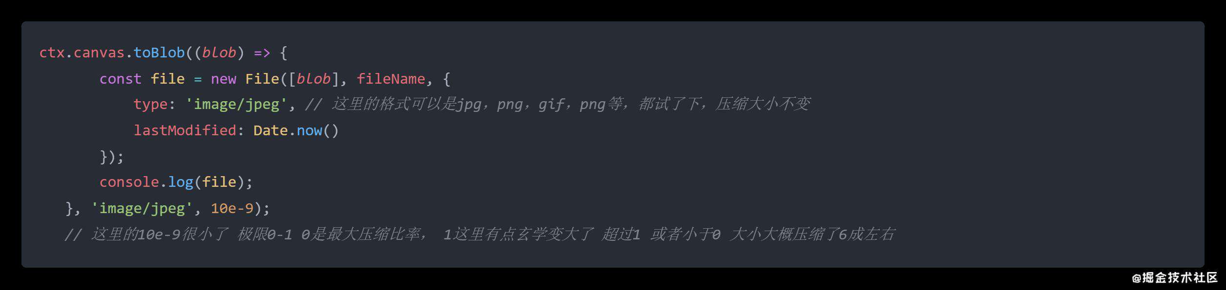 图片压缩Canvas