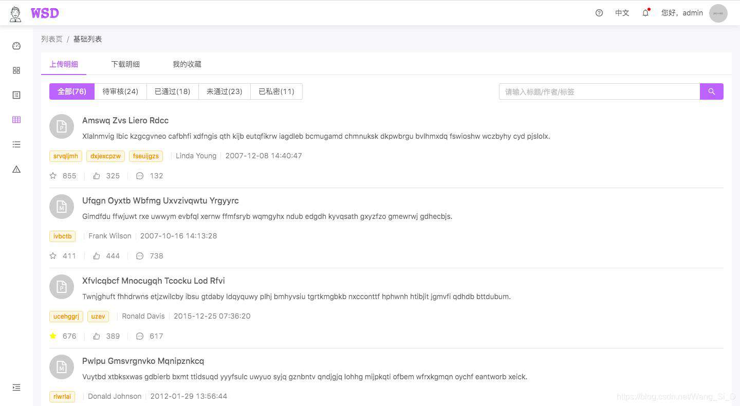 Vue2.x + Antd + mock 项目实战