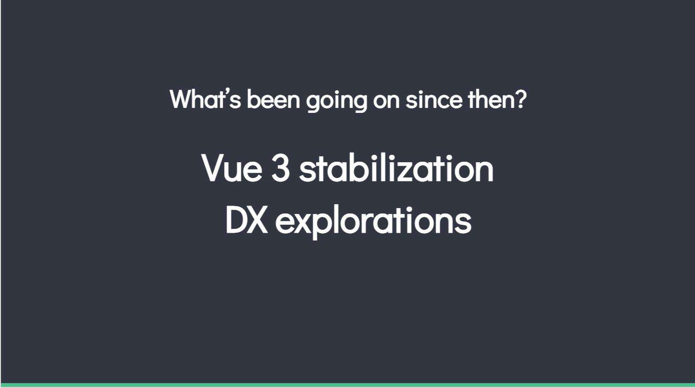 VueConf 2021 抢先看，Evan You 和你聊聊 Vue 的未来