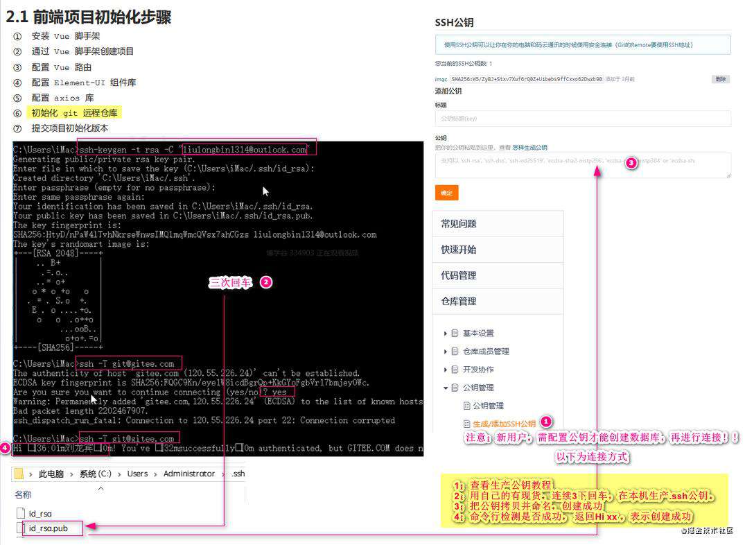 vue项目一：电商后台管理项目PC端(上)