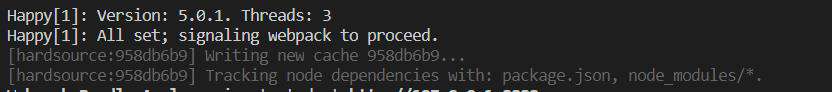 webpack4打包优化(HappyPack、thread-loader）