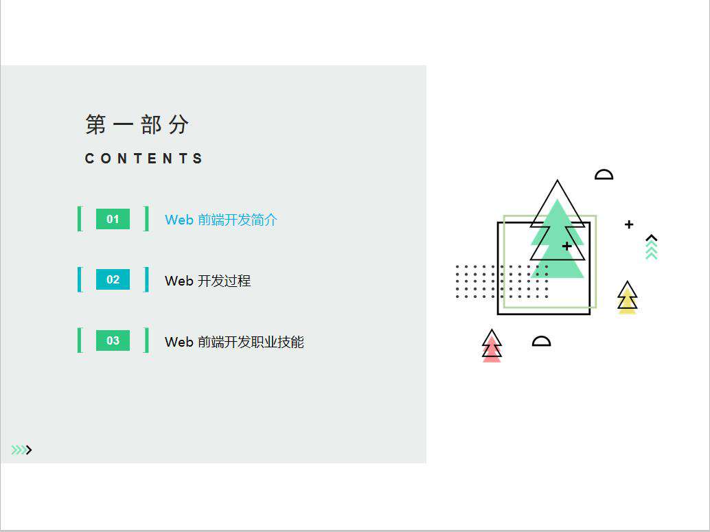 Web前端开发职业技术要求规划