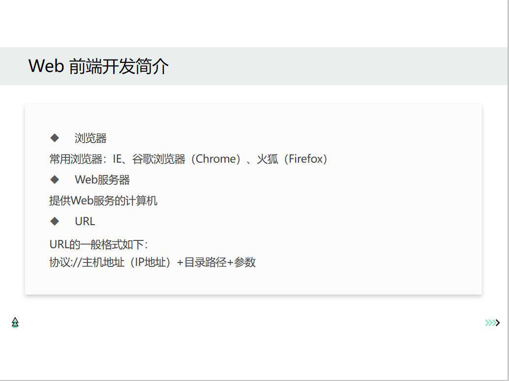 Web前端开发职业技术要求规划