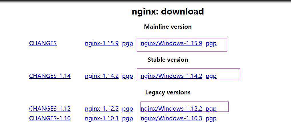 window nginx 简单搭建服务器访问静态资源