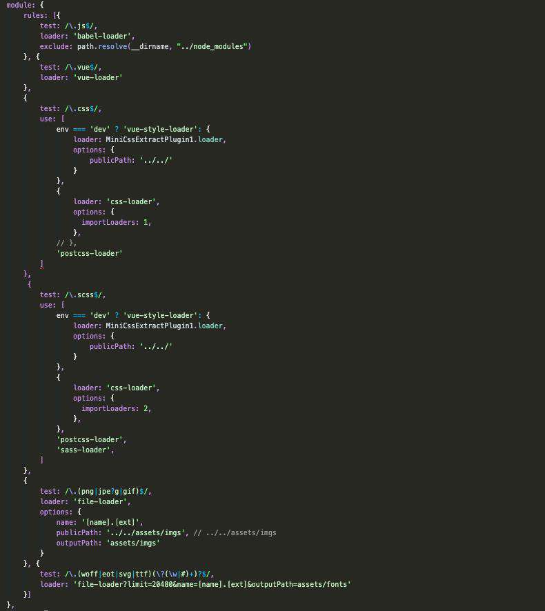 项目中常用的webpack插件