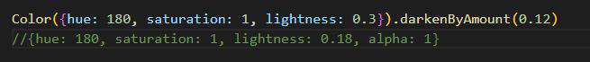 颜色处理之color.js