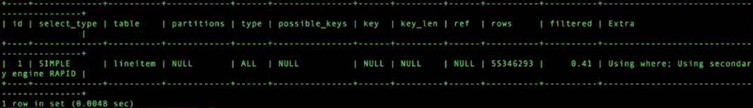 “MySQL Analytics Engine”来了