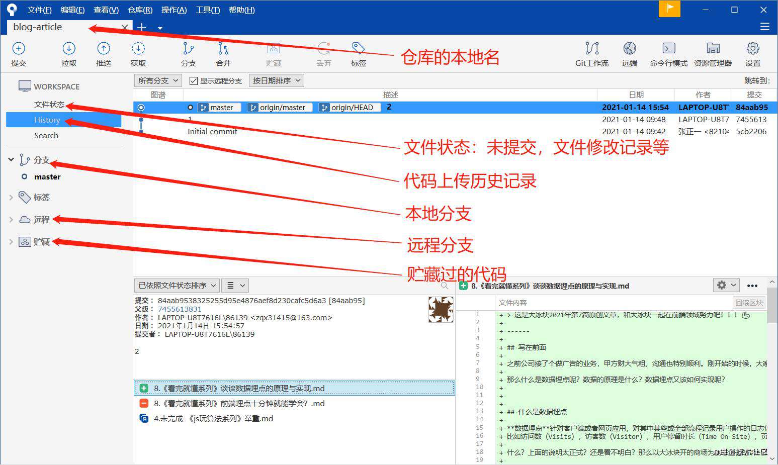 《前端工具系列》最好用的git可视化工具——SourceTree