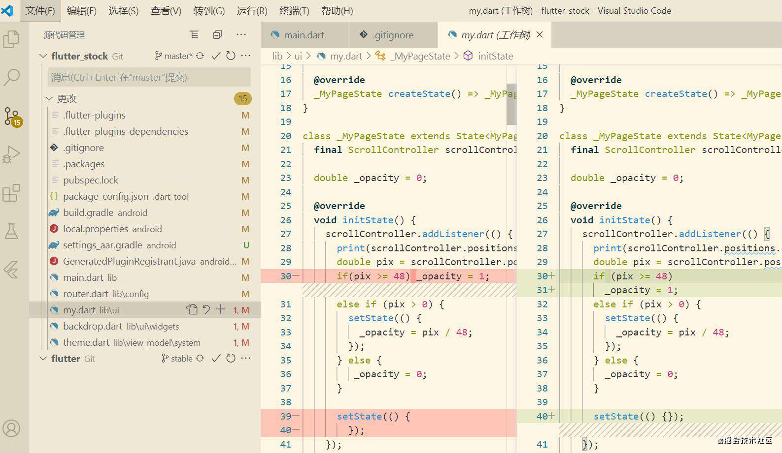 【flutter环境】设置git忽略文件-实用技能