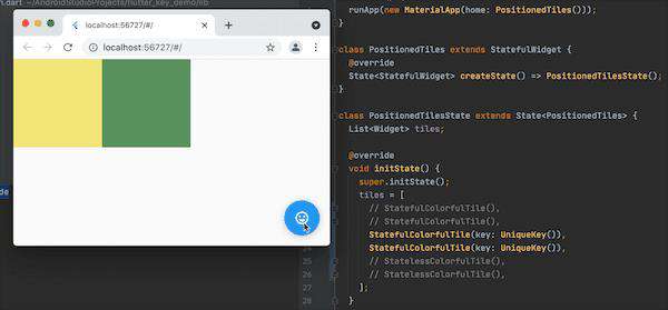 【Flutter】Widget的key是干啥的