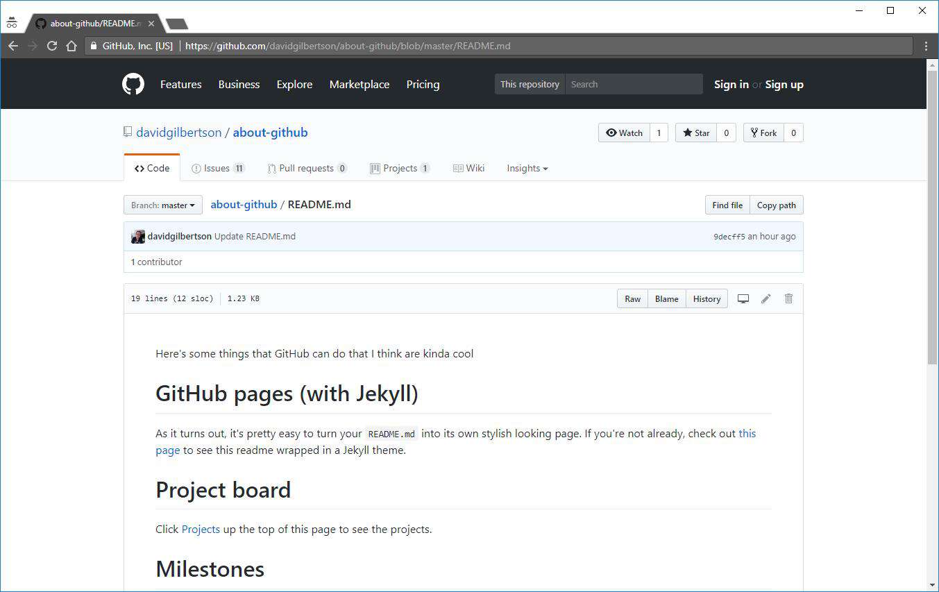 【GitHub】12个实用技巧.md