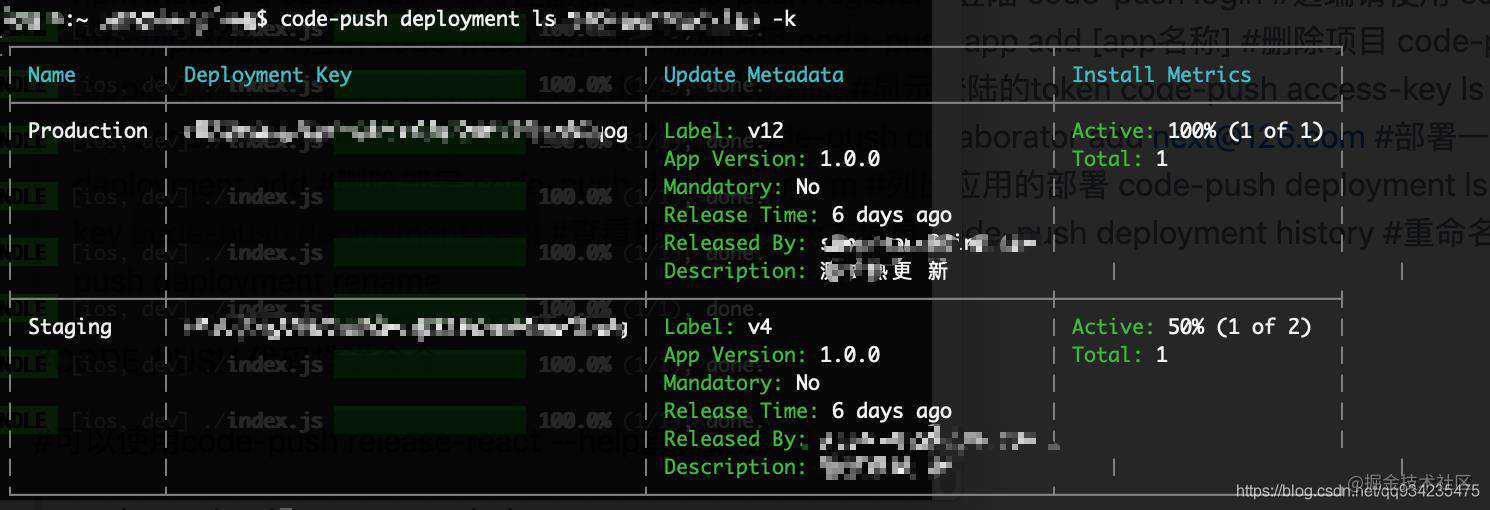 【React-native】轻松从零搭建微软Code-Push热更新